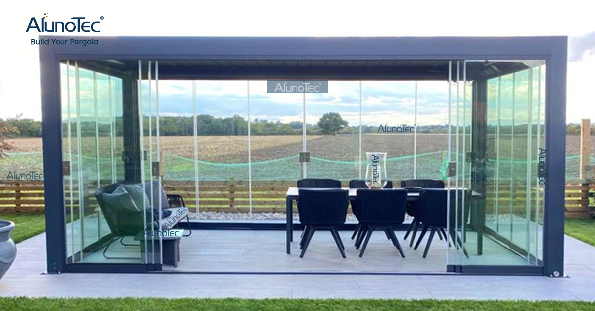 AlunoTec waterproof beautiful pergola#2
