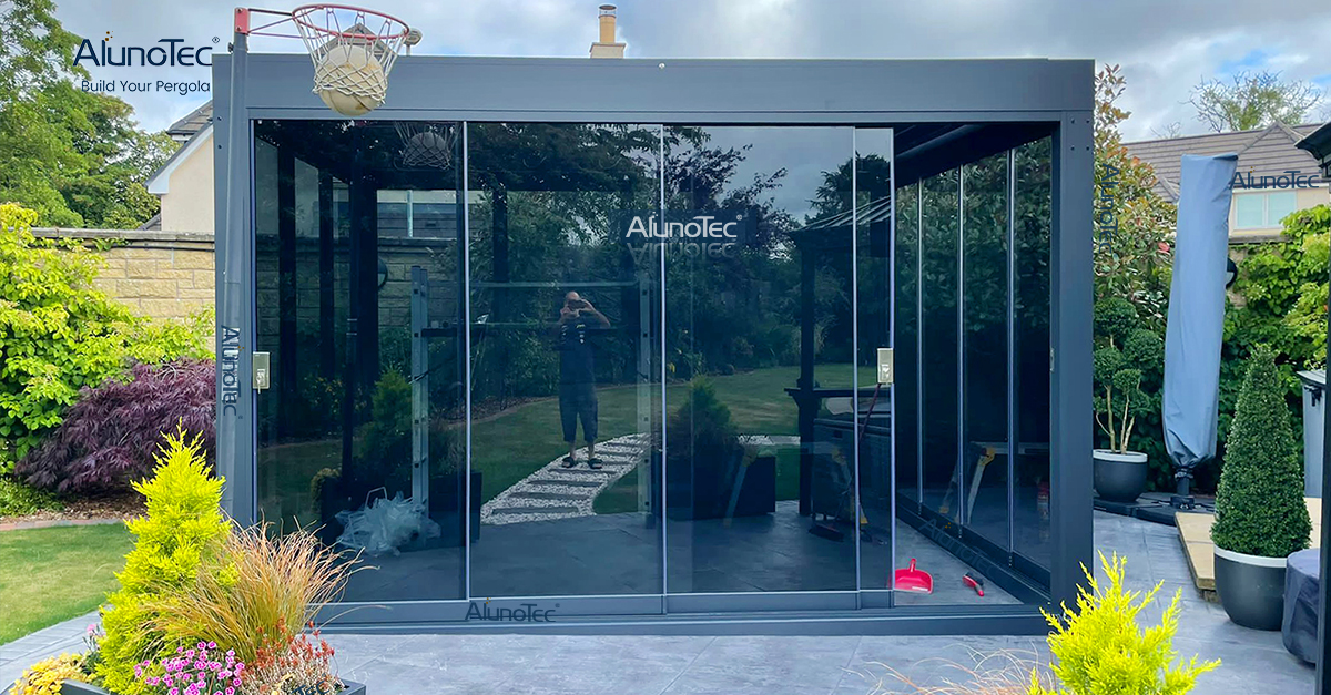 AlunoTec backyard pergola1