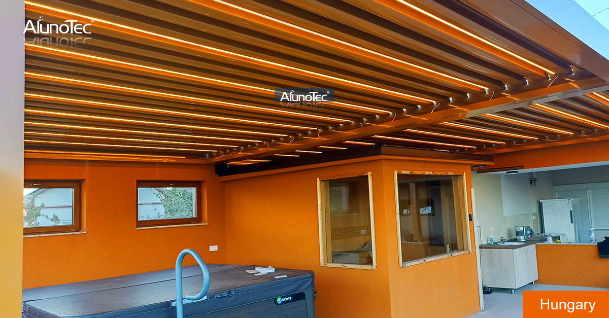 Waterproof Sun Shading Personalized Pergola#6